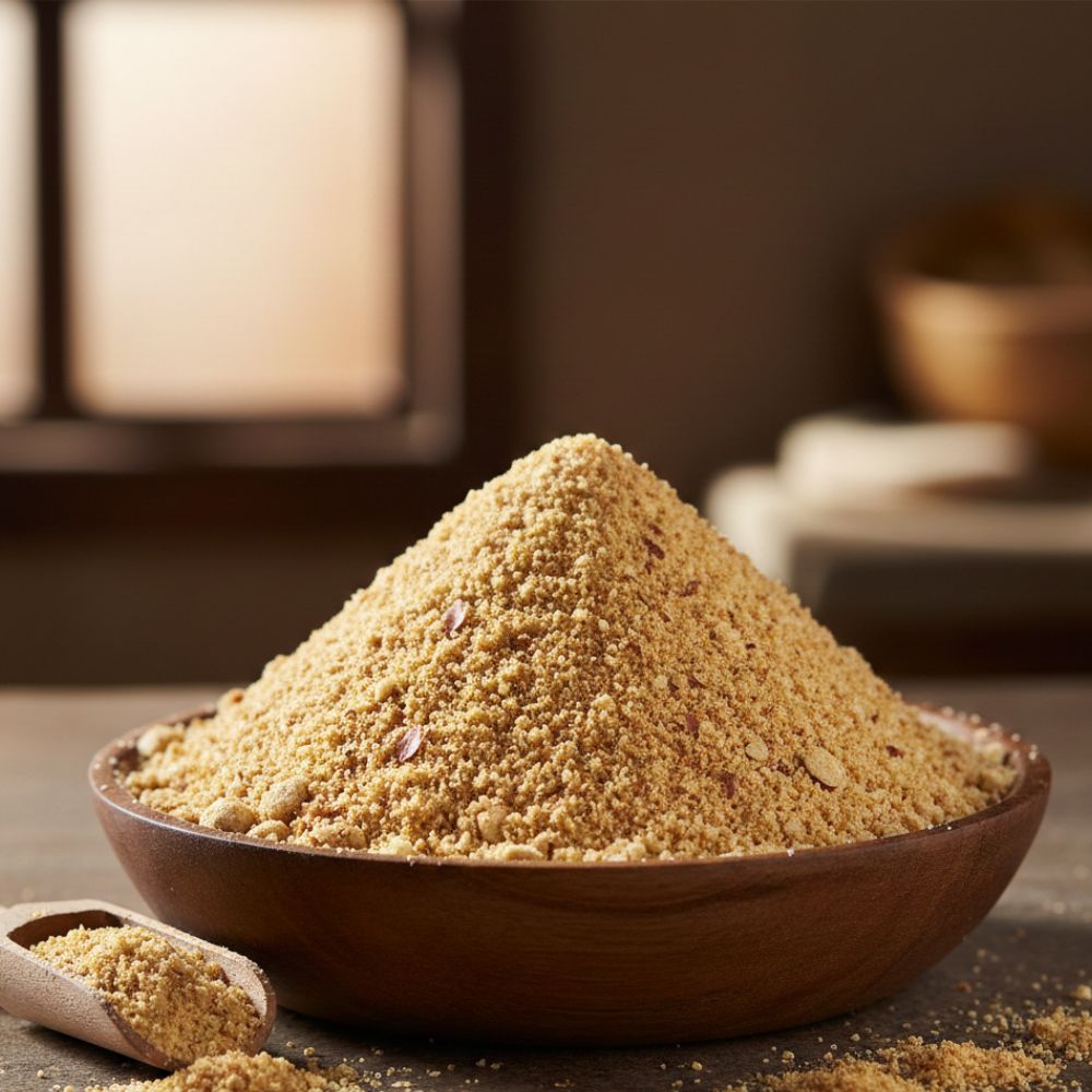 Groundnut Powder is a natural fertilizer rich in Potash and Phosphorus. It boosts flowering, strengthens plant health, and increases crop yield. Suitable for all types of crops, gardens, and terrace plants.