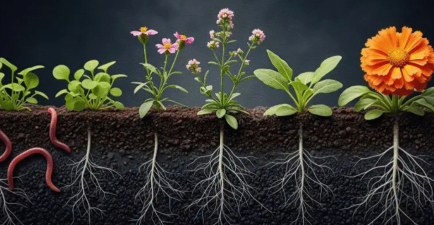 Before & After Plant Growth